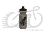 Фляга 600ml Green Cycle Drink Me с Big Flow valve, LDPI gray nipple/black matt cap/gray matt bottle